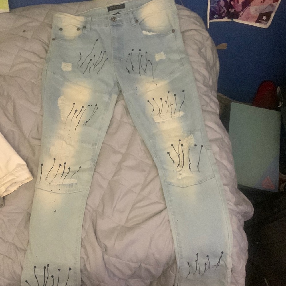 These are “M.Society” jeans only worn once